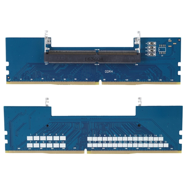 Professionell bärbar dator DDR4 SODIMM till stationär DIMM Minne RAM-kontaktkort Konverteradapter
