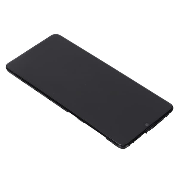 Skärmbyte LCD-skärm Touch Digitizer-enhet för Samsung Galaxy A315 med ram