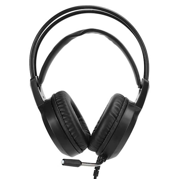 V2000 Gaming Headset Støjreduktion Mikrofon Hovedtelefon 3,5 mm Stik Øretelefon med LED-lys til PC/Switch