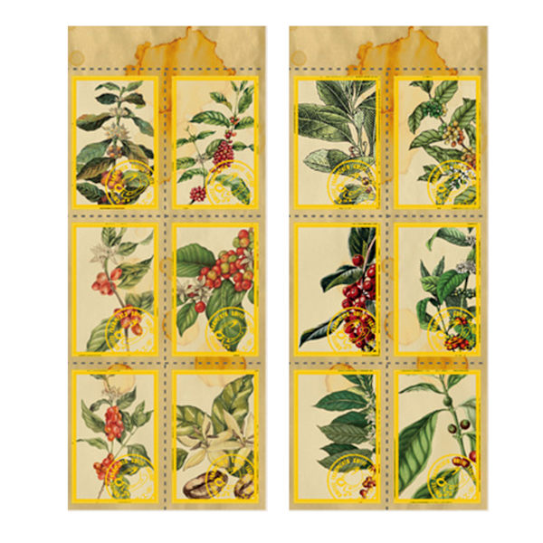 20 st dekorativa papper varmstämpling vintage stil scrapbooking material papper för DIY konst hantverk typ 1