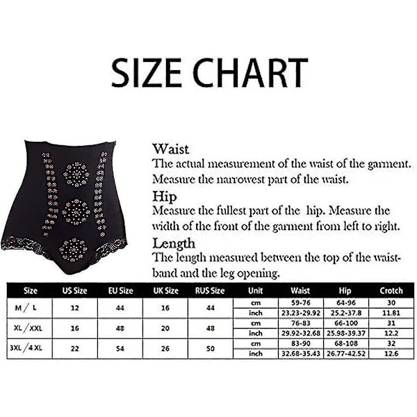 Unik Fiber Lace Shaper: Slankende undertøy for magekontroll 3XL-4XL beige