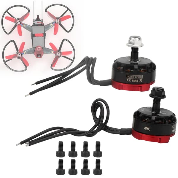 RS2205 2300KV CW/CCW Børsteløs Motordel til FPV Racing Drone Quadcopter 4 STK