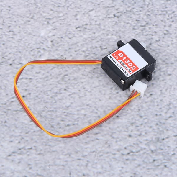 D1302 Mikro Mini Digital Servo Reservedeler Tilbehør for Fastvingede Flymodeller JS1.25 Plugg