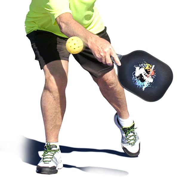 Bärbar kolfiber Pickleball Paddle Ball Game Training Sportutrustning