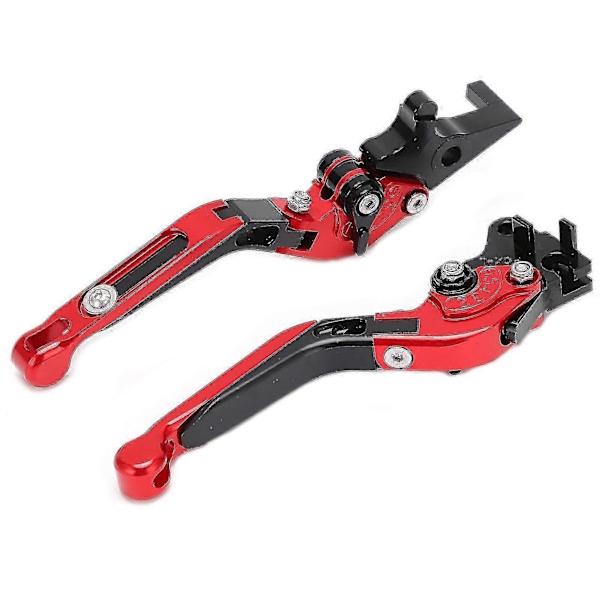 Par Motorsykkel Bremse Clutch Hendler CNC Aluminium Legering Erstatning for PCX 125/150 (trommelbremsversjon) ALLE ÅR Rød