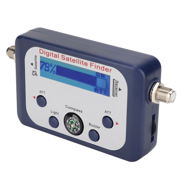 SF-95DR Digital Satellittfinner 950-2150MHz Bakgrunnsbelyst Display Satellitt Signalmåler med Kompass for Camping