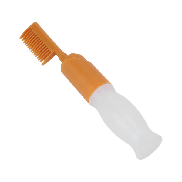 110 ml Root Comb Applikatorflaska Hårfärgningsflaska med kam och graderad skala för hemfrisörsalong hårbottenbehandling