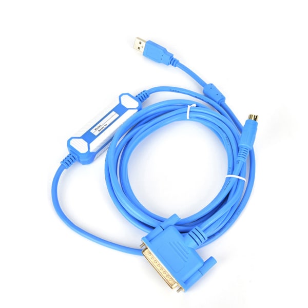 USB-SC09 PLC Programmeringskabel PLC Datakabel Nedlastingslinje for Mitsubishi 3 Meter