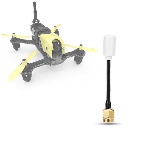 För EMAX 5.8G Nano 3dBi Gain cirkulärt polariserad transmissionsantenn för FPV Racing DronesSinistral/SMA (intern stift)