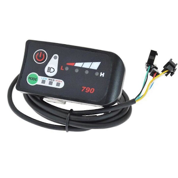 Intelligent LED 790 Display til Elcykel Digital Computer Panel Elektrisk Cykel Speedometer, 36V
