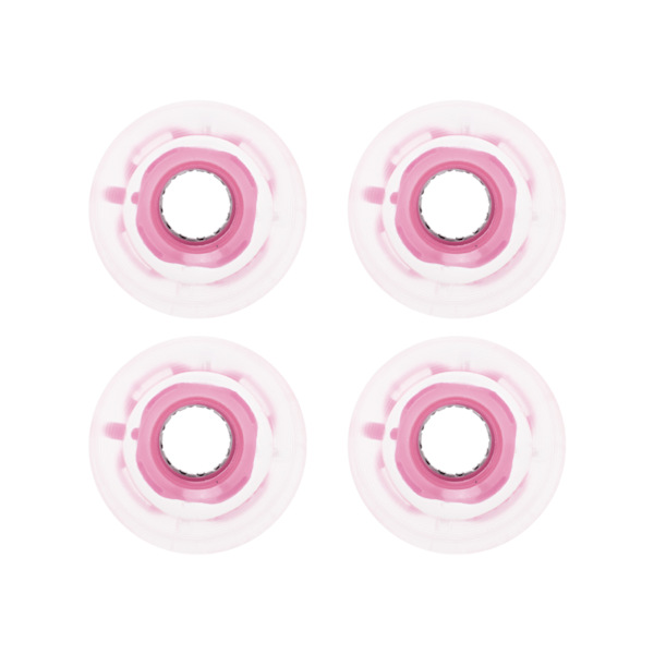 78A 60x45mm Høyelastisk Skateboard Flash Hjul PU Fylling for Longboard Cruiser Board (Rosa)