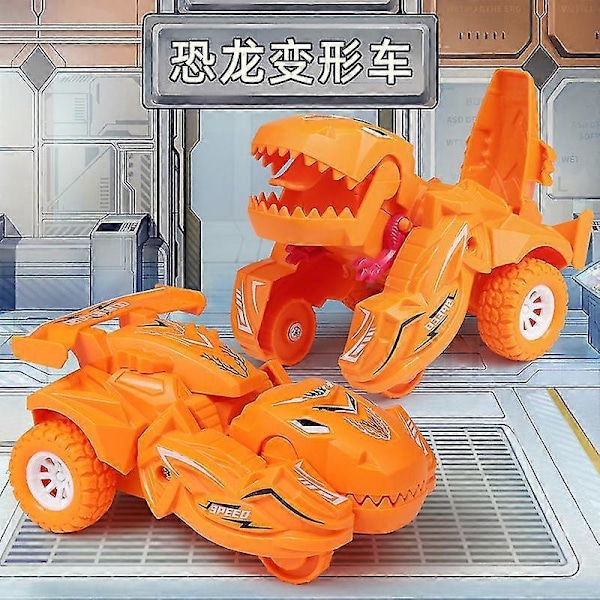 Uusi Muuntuva Dinosauriauto Muodonmuutosautolelut Inertia Liukuva Dinoauto Automaattinen Muunnoslelu Pojille Upeita Lahjoja Lelu Lapsille