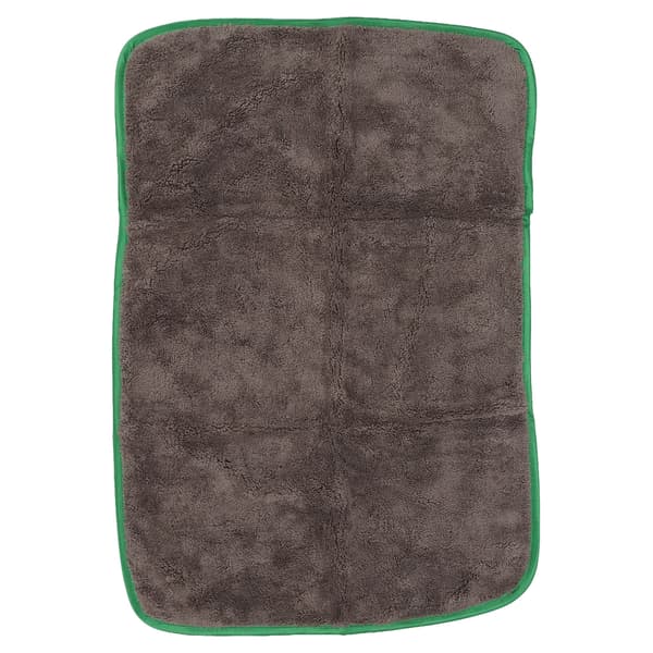 Biltvättshandduk Tjock Vattenabsorption Rengöringsduk Bilvårdsduk 40x60cm Grå Grön