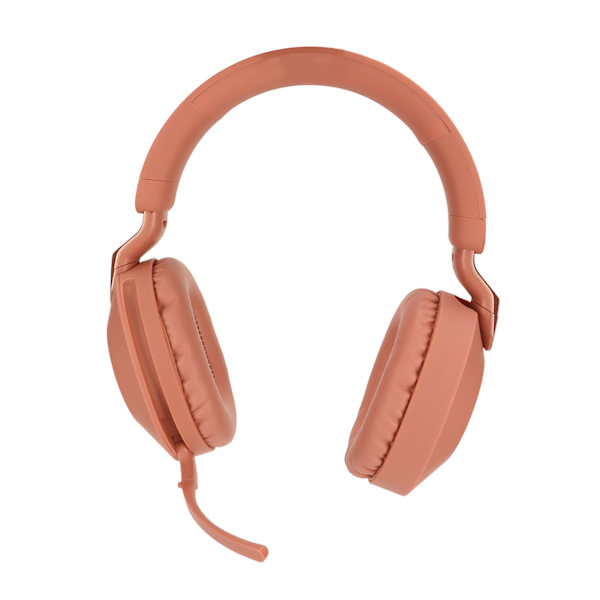 Bluetooth-pelikuulokkeet, taitettava Type-C-liitäntä, langaton Bluetooth 5.1, langallinen kaksoismoodi, stereokuulokkeet mikrofonilla, punainen