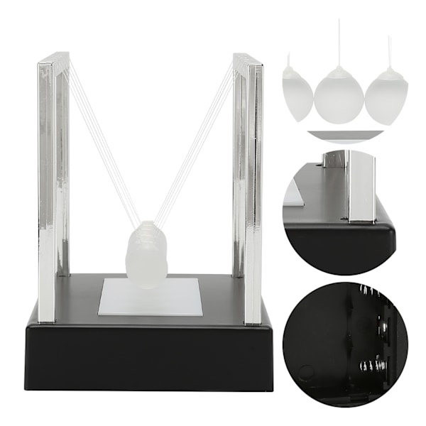 Luminous Newton's Cradle - Sjov Stress Relief Desktop Decoration for alle aldre