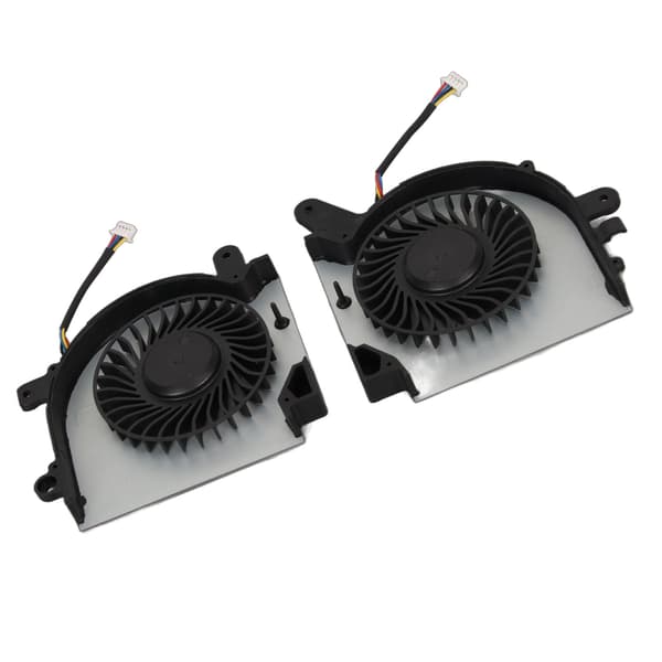 Udskiftning af bærbar intern køleventilator Bærbar intern køler til MSI GF75 Thin 8RC 8RD 9SC 9SD PAAD06015SL N415 N416 CPU- og GPU-køleventilator