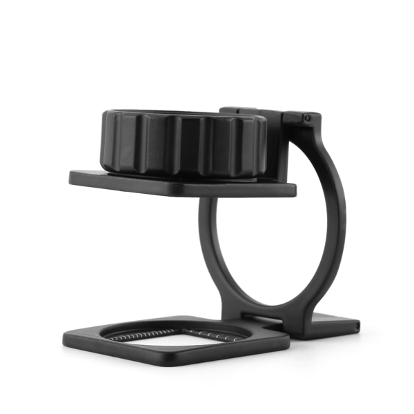 15X Bärbar Fällbar Förstoringsglas Stativ Förstoringsglas Linser Lupp Mått Skala
