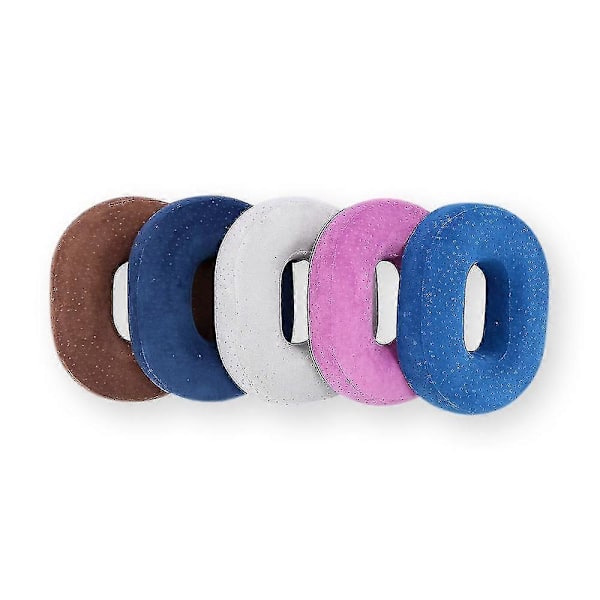 Högkvalitativ Memory Foam Ring Stol Sittdyna Kudde för Smärtlindring Blå
