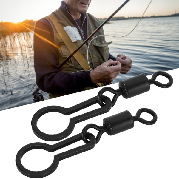 60 stk 2,8 cm/1,1 tommer karpefiskesvinger for tilkobling av PVA-nettingsveske Fisketilbehør Terminalutstyr
