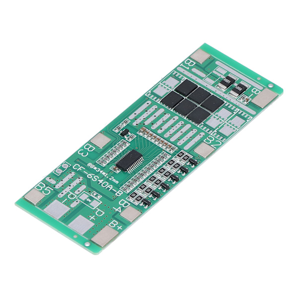 6S 24V20A litiumbatteri-skyddskort BMS-battericellskyddskort med balans