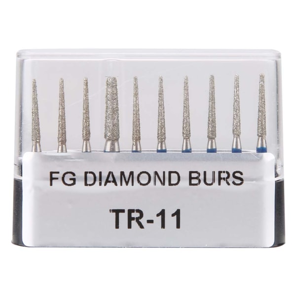 10 st/ set FG 1,6 mm Höghastighets Dental Diamond Burs Tandläkarverktyg