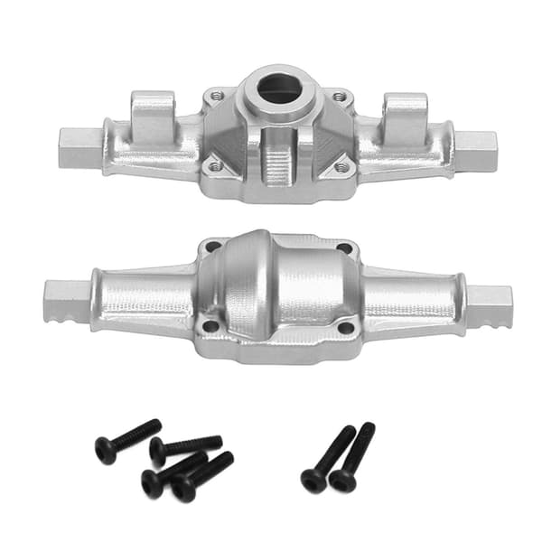 RC Aksling Aluminium Legering Stærk RC Forreste Bageste Drivaksel til FCX24 1/24 Crawler 6,2 cm Sølv
