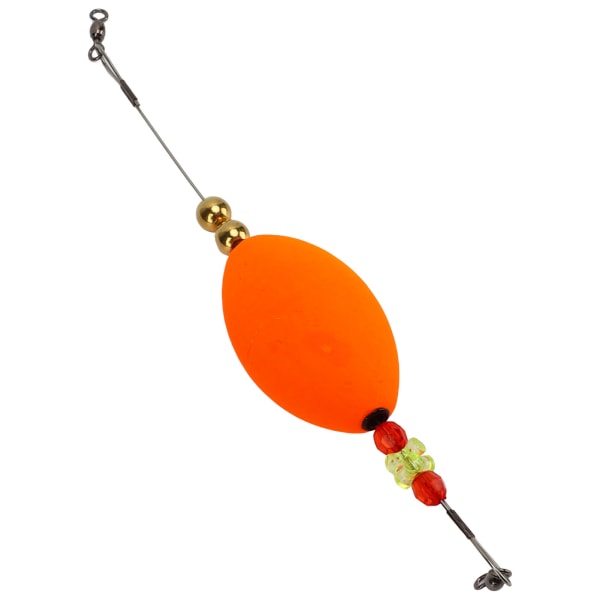 Red Fish Cork Float fiskeutstyr Høy følsomhet Slitesterk Bobber Stick for Deepwater Orange