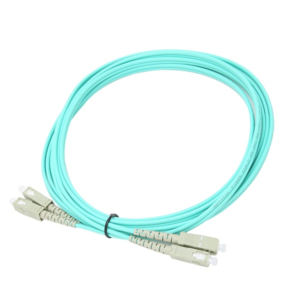 Optisk kabel multimodus dual-core SC/UPC fiberoptikk for dataoverføring.