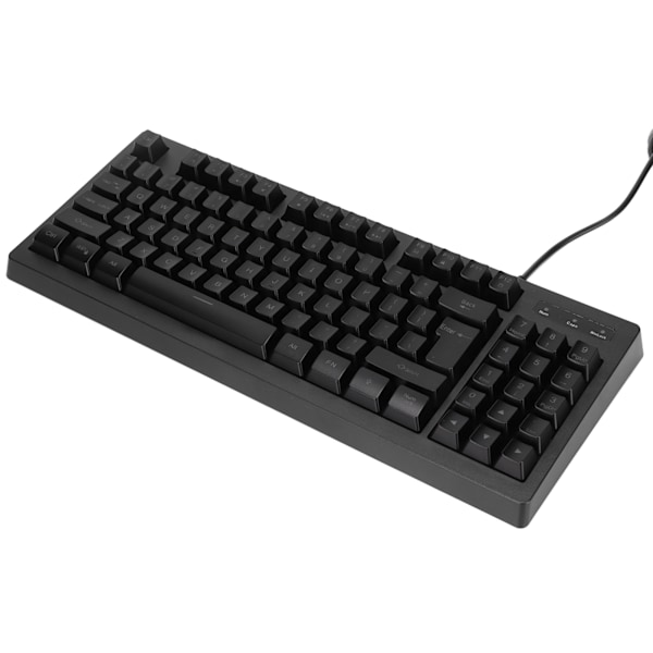 Kablet tastatur 89 taster farverig baggrundsbelysning flydende keycap computer tilbehør til kontor