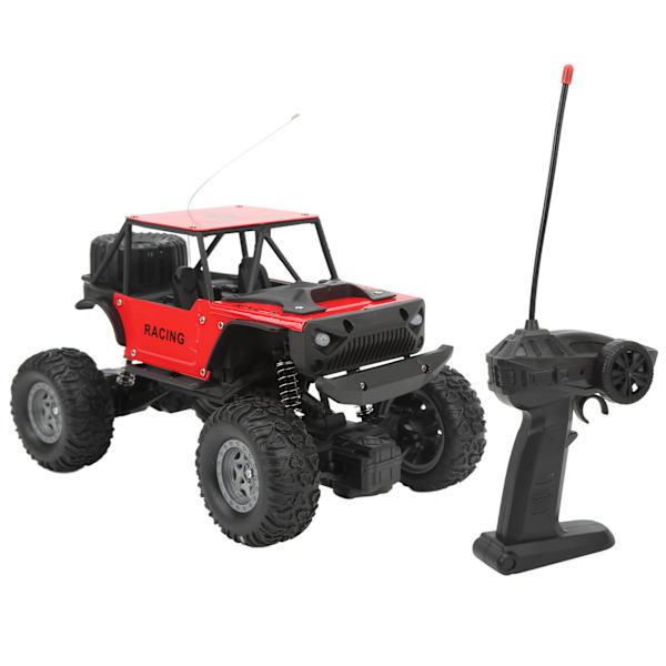 1/18 RC-automallilelu, kauko-ohjattava maastoauto 6086 ruostumaton teräs valolla