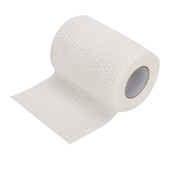 Sport Skyddsbandage Ren bomull Handled Armbåge Ankel Fingervård Tejp Bandage Vit7,5 cm x 4,5 m