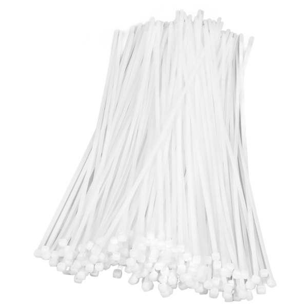 250 st buntband nylon väderbeständig självlåsande buntband för hemmakontor 120 lbs 450 mm / 17.72in