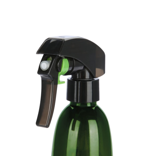 Genopfyldelig plastikfrisørsprayflaske Vandsprøjtesalon Frisørværktøj (mørkegrøn)