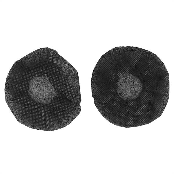 100 st engångsmikrofonöverdrag i non-woven-material, tillbehör för KTV-scenintervjuer (svart)