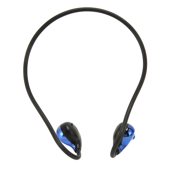 Öppna öron luftledningshörlurar trådlösa Bluetooth 5.3 sport headset för löpning cykling vandring körning blå