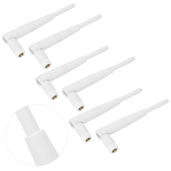 8 st WiFi-antenn 2,4G/5G Dual Band 4DBi Omni RPSMA-gränssnitt Antenn Datortillbehör