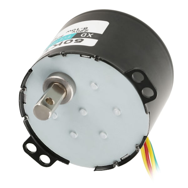1 STK AC220V Miniature Lavhastighed Stort kraftmoment Synkronmotor CW/CCW (5 rpm)