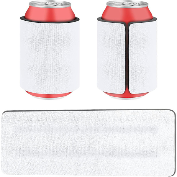 Halkskyddad 12oz burkkylare - Starkt fjäderband för öl/läsk/isdryck