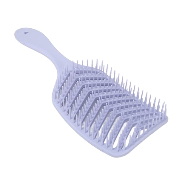 Buet ventilert hårbørste Profesjonell hodebunnsmassasje Paddle Detangling Brush Styling Tool for rask føntørking