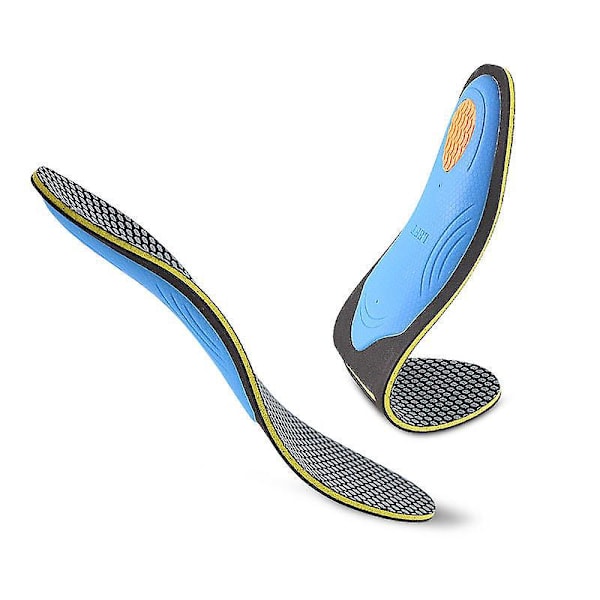 Orthotic Inserts for Plantar Fasciitis - Relieve Foot Pain, Support Flat Feet and High Arch - Men's Insoles