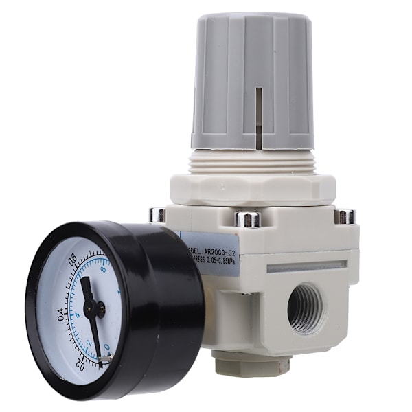 AR2000 Luftkällabehandling Lufttrycksregulator SMC Typ Tryckreduceringsventil