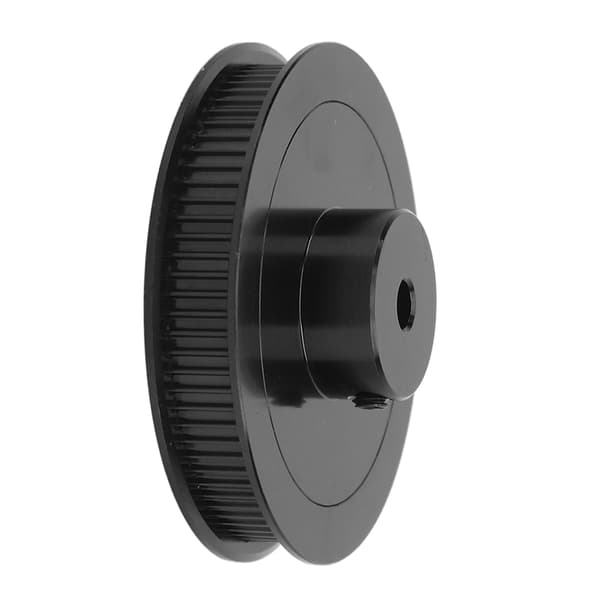 Synkronhjul 80T 5mm GT2 Tandremsskive Legeret Stål til 3D Printer CNC Drejebænk Sort