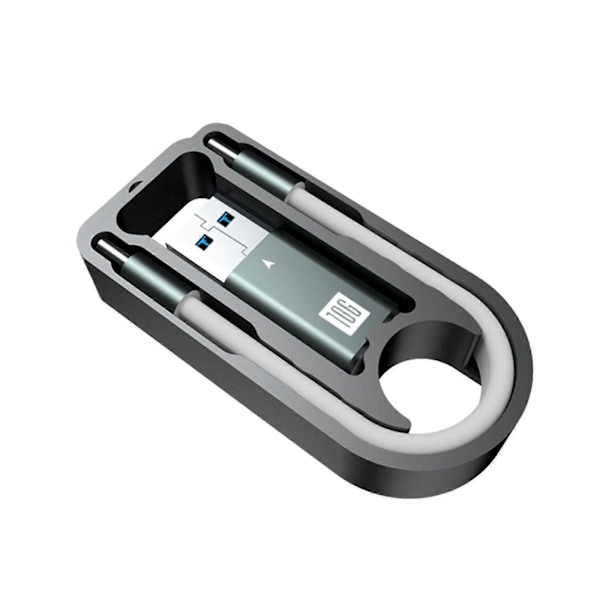 Kort USB-C til USB-C kabel 40 Gbps, USB 4 kabel for ThunderRate 4 støtter 4K