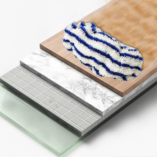 6 stk. mikrofiberkludepuder, erstatning for Clean&Steam