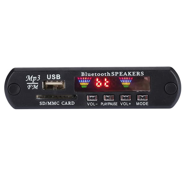 SDM01Bt U-DX 4-värinen näyttö Bluetooth 5.0 FM APE FLAC -dekooderilevymoduuli