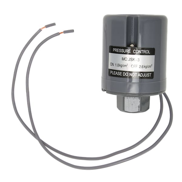 Automatisk vandtrykskontakt controller rund justerbar vandpumpeskift 1,8~2,6 bar