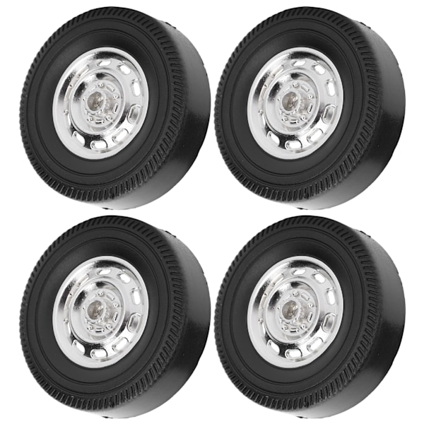 4 kpl metallia ajelehtivaa kumipyörän rengasvaihtotarviketta WPL D12 1/10 RC-autoon, tyyppi A