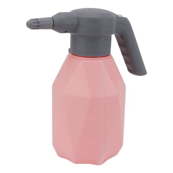 2L elektrisk sprøyte Hjem Hage Liten Oppladbar Sprøyte Sprinkler Automatisk Vannings Sprøyte Rosa med Universal Hode