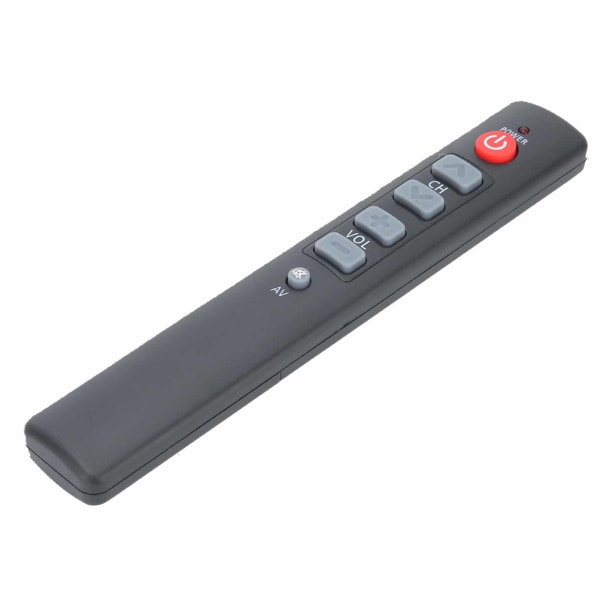 Inlärningsfjärrkontroll med 6 stora knappar Smart Controller för TV STB DVD DVB HIFI VCR Grå
