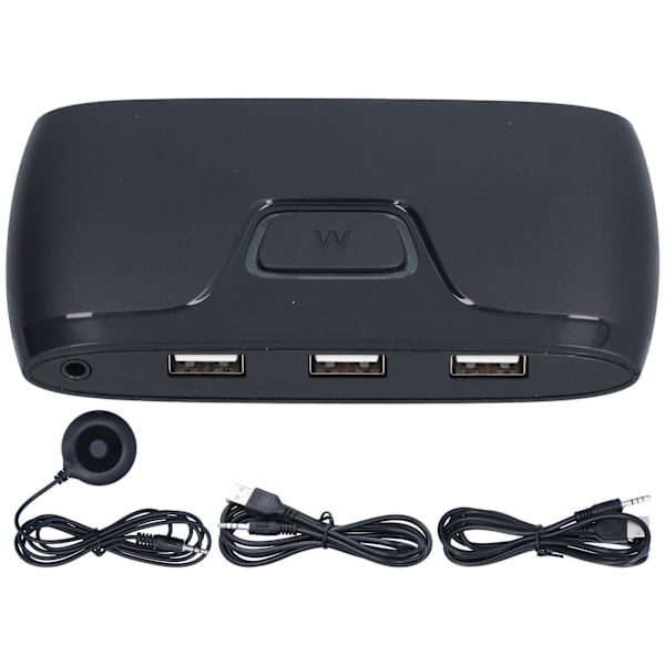 KVM-switch High-Definition Multimedia Interface 2-in-1-ut 4K USB-tangentbord Mus-splitteradapter